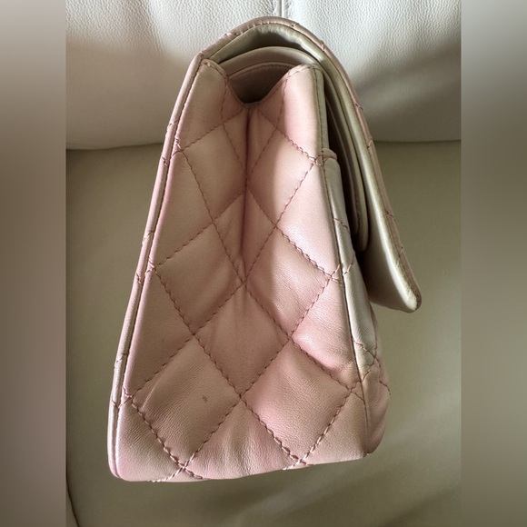 Chanel 2.55 Reissue Maxi 227 Pink White Degrade Ombré Bag - Picture 12 of 16